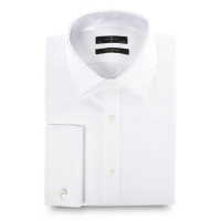 Debenhams  J by Jasper Conran - Designer white heavy twill shirt