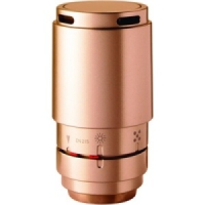 Thermostatic Round Angled Valves Copper