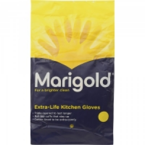 Marigold Kitchen Gloves Extra-Life Medium £2.39