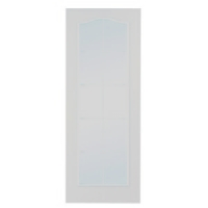 Wickes Calcot Internal Moulded Door White Glazed Primed 10 L